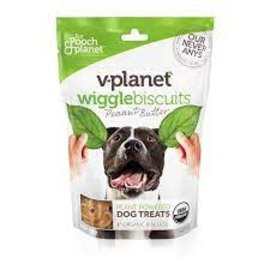 V-Planet V-Planet Dog Treats WiggleBiscuits Peanut Butter 7oz