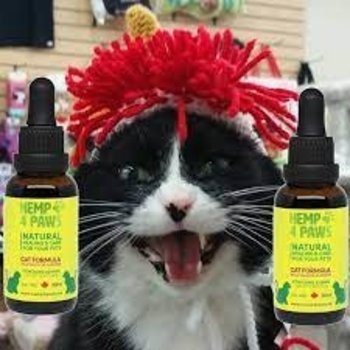 Hemp 4 Paws Hemp 4 Tails - Cat Formula Wild Salmon Flavour 450mg 30mL