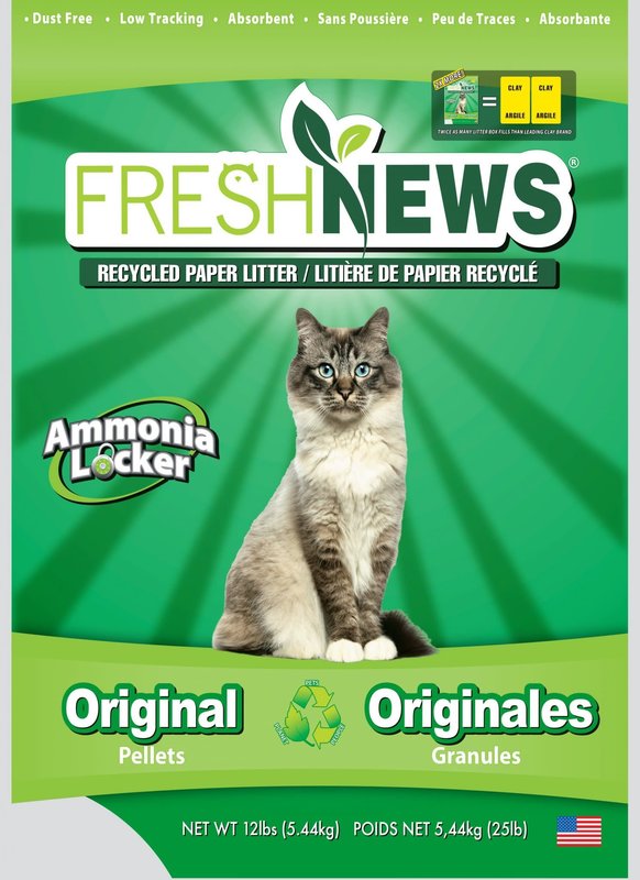 fresh news Fresh News - Original Paper Pellets Litter 12lbs