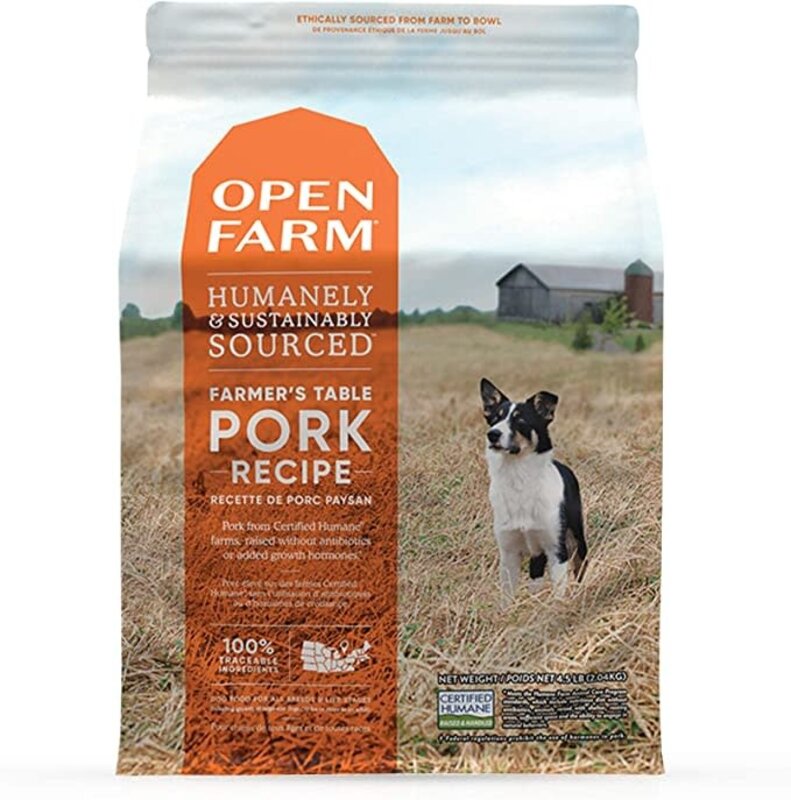 Open Farm Open Farm Dog Dry - Pork & Ancient Grains 4lbs