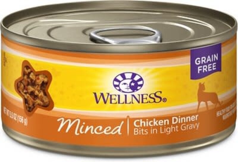 Wellness Wellness Cat Wet - Minced Chicken 5.5oz