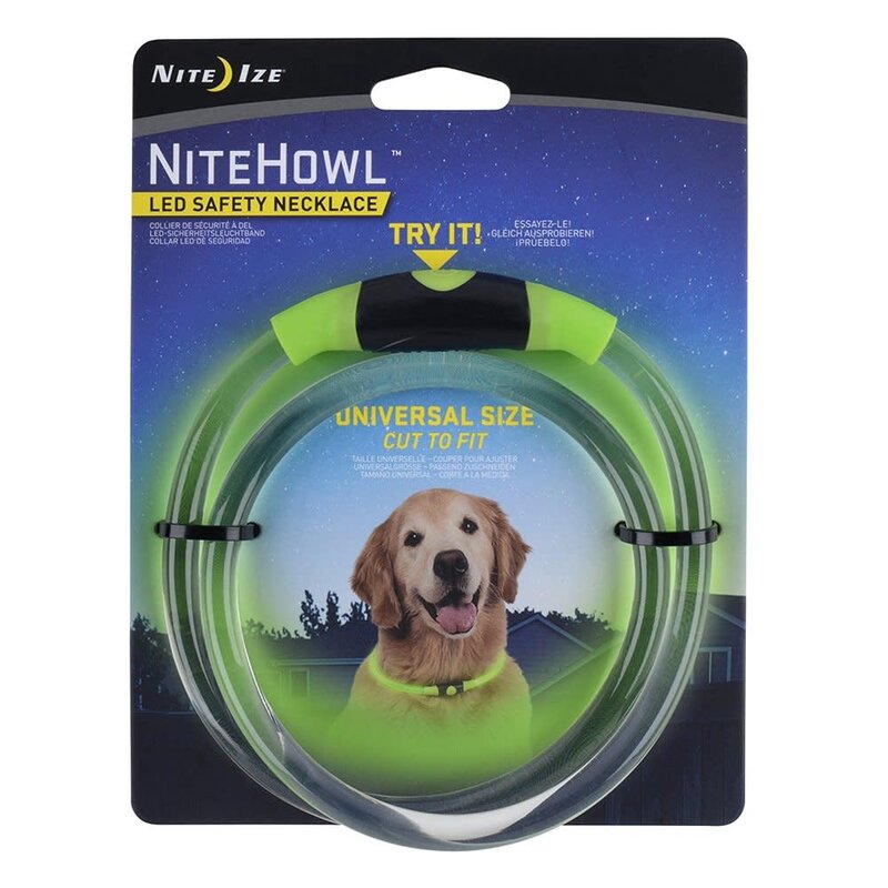 Nite Howl NiteIze - Nite Howl LED Safety Necklace Green