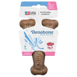 Benebone Benebone Puppy Wishbone Bacon Medium