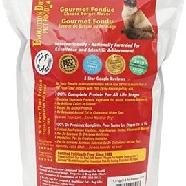 Evolution Diet Gorumet Fondue Cheeseburger Flavour Vegan Cat Food 1.5kg