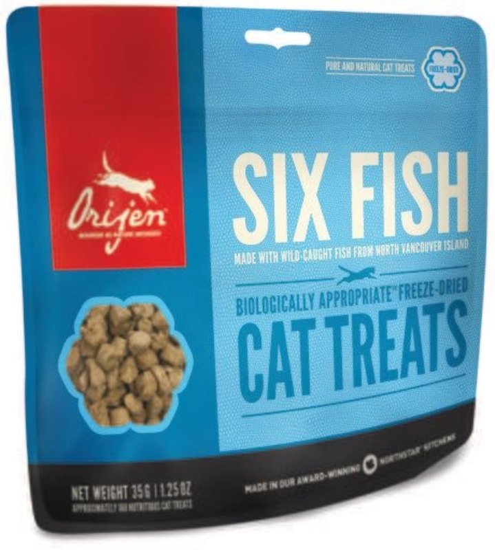 Orijen Orijen Cat Treat - Freeze-Dried Six Fish 35g
