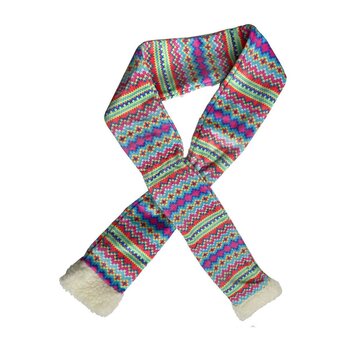 HUXLEY & KENT LLC # Large Scarf Fairisle 41inch