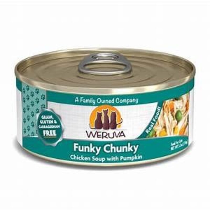 Weruva Weruva Cat Wet - "Funky Chunky" Chicken Soup w/ Pumpkin 5.5oz