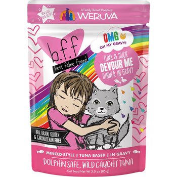 Weruva Weruva Cat Wet - BFF OMG "Devour Me" Tuna & Duck 3oz Pouch