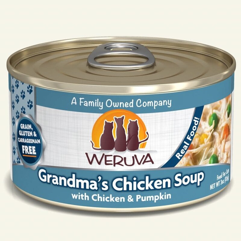 Weruva Weruva Cat Wet - "Grandma's Chicken Soup" Chicken & Pumpkin 3oz