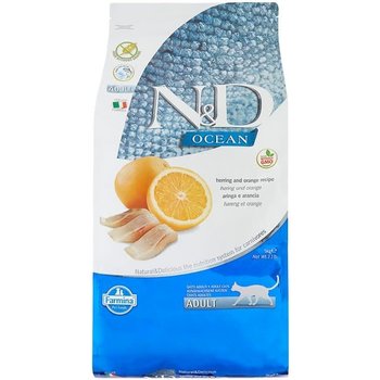 Farmina N&D Cat Dry - Ocean Herring & Orange Neutered 3.3lbs