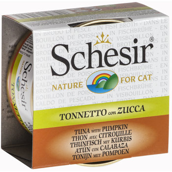 Schesir Schesir Cat Wet - Tuna Entree w/ Pumpkin in Fish Broth 70g