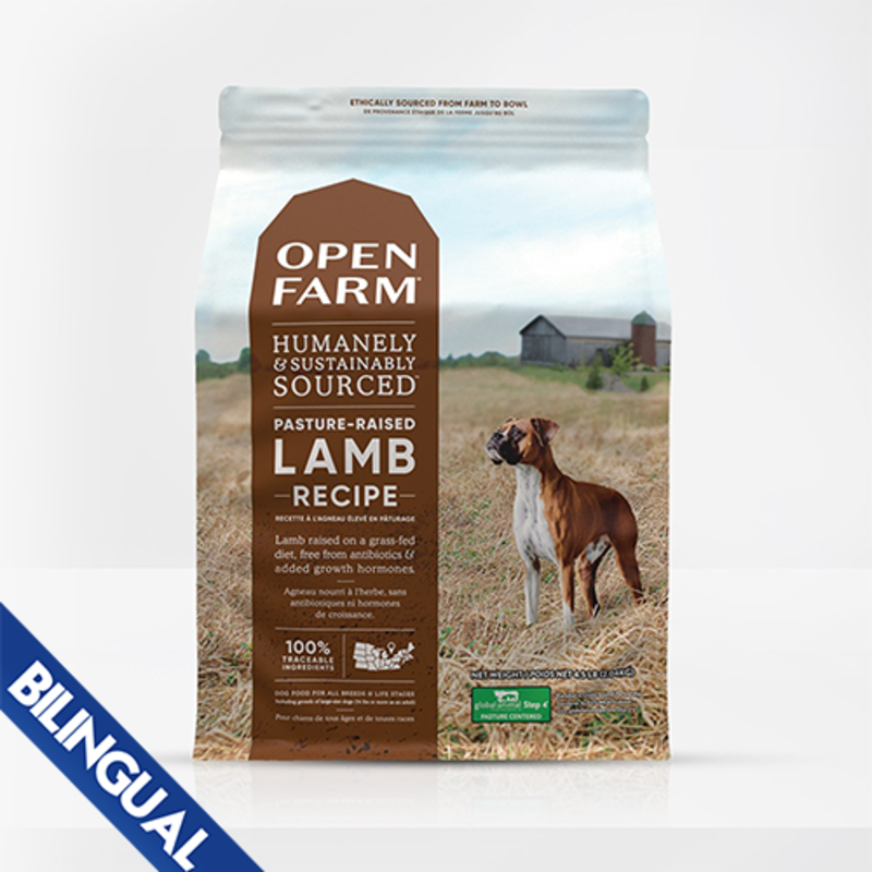 Open Farm Open Farm Dog Dry - Grain-Free Lamb 11lbs