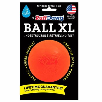 Ruffdawg Ruff Dawg Indestructible Floating Ball Dog Toy XL (Assorted Colours)