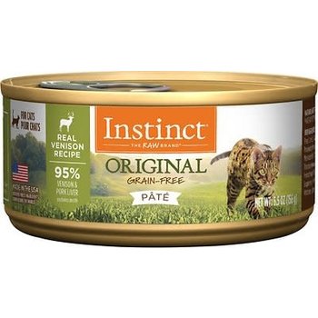 Instinct Instinct Cat Wet - Original Grain-Free Venison Pate 5.5oz