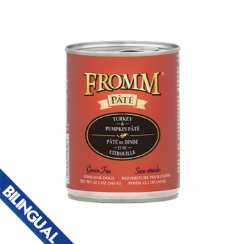 Fromm Fromm Dog Wet - Turkey & Pumpkin Pâté 12.2 oz
