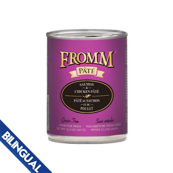 Fromm Fromm Dog Wet - Grain-Free Salmon & Chicken Pâté 12.2oz