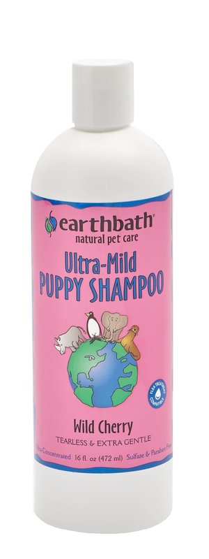 Earth Bath Earthbath - Ultra-Mild Puppy Shampoo Wild Cherry Scented 16oz