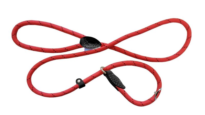 Rogz Rogz Dog - Rope Quick-Fit Lead 1/2" x 6ft Large Red