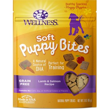 Wellness Dog - Soft Puppy Bites Lamb & Salmon 3oz