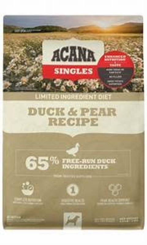 Acana Acana Dog Dry - Singles  Duck & Pear 10.8kg