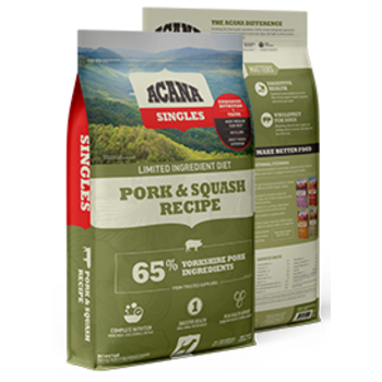 Acana Acana Dog Dry - Singles  Pork w/ Squash 10.8kg