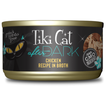 Tiki Cat Tiki Cat Cat Wet - After Dark Chicken in Broth 5.5oz