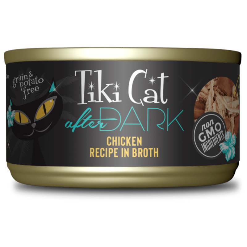 Tiki Cat Tiki Cat Cat Wet - After Dark Chicken in Broth 5.5oz