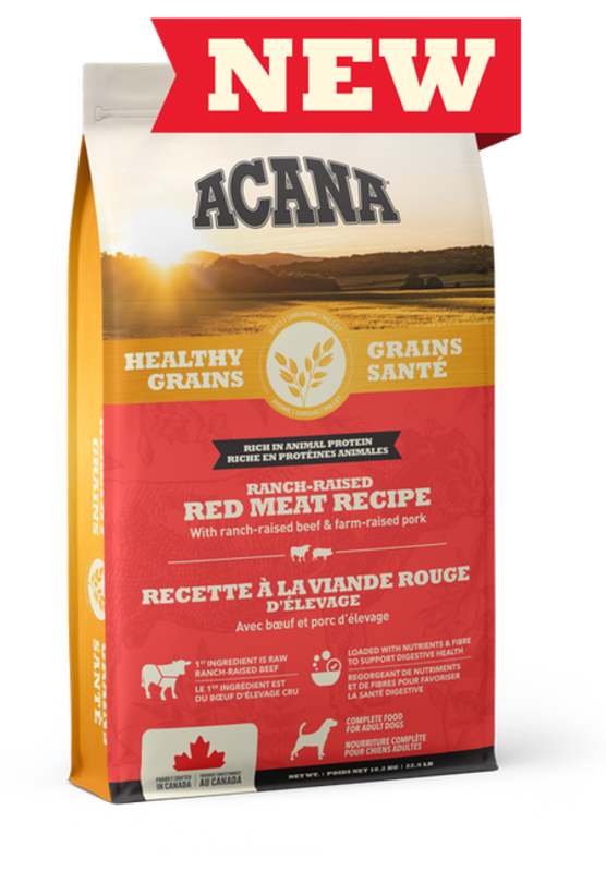 Acana Acana Dog Dry - Healthy Grains  Ranch-Raised Red Meat 1.8kg