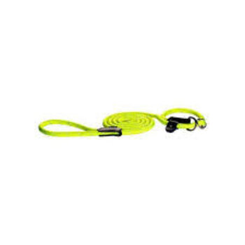 Rogz Rogz Dog - Rope Quick-Fit Lead 1/2" x 6ft Large Neon Yellow