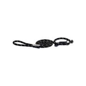 Rogz Rogz - Rope Quick-Fit Collar/Lead Large Black 6ft