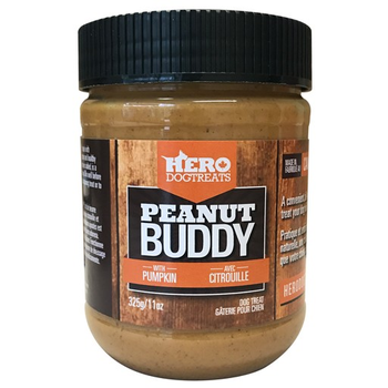Hero Hero Dog Treats - Peanut Buddy Peanut Butter w/ Pumpkin 325g