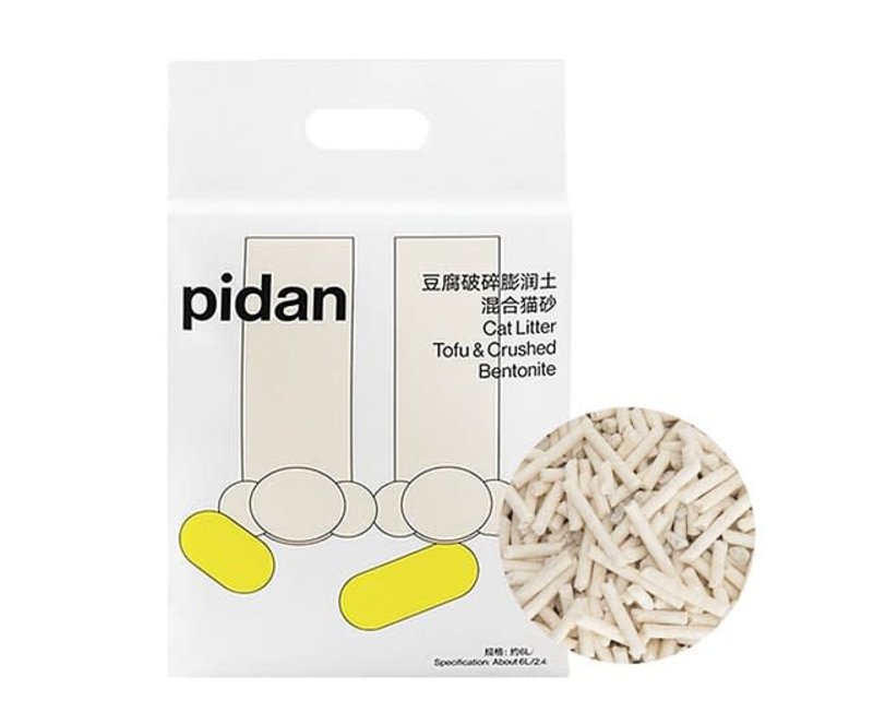Pidan Pidan - Tofu Cat Litter 2.4kg with Bentonite