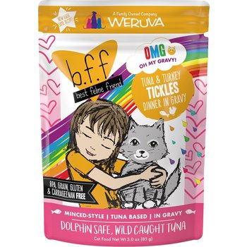 Weruva Weruva Cat Wet - BFF OMG "Tickles" Tuna & Turkey 3oz Pouch