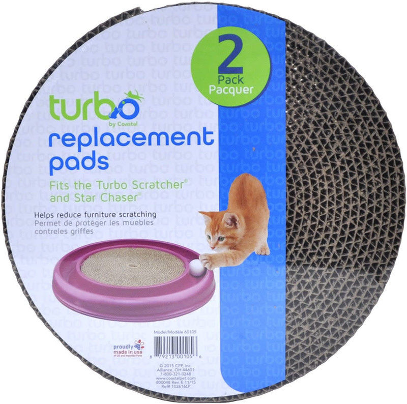 Turbo Turbo Scratcher Replacement Pads (2 pc)