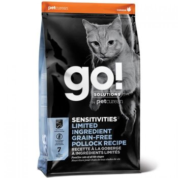 Go! Go! Solutions Cat Dry - Sensitivities Limited Ingredient Grain-Free Pollock 3 lbs