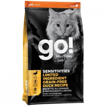 Go! Solutions Go! Solutions Cat Dry - Sensitivities Limited Ingredient Grain-Free Duck 3lbs
