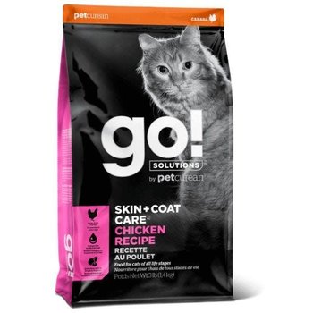 Go! Go! Solutions Cat Dry - Skin & Coat Care Chicken w/ Grains 8lbs