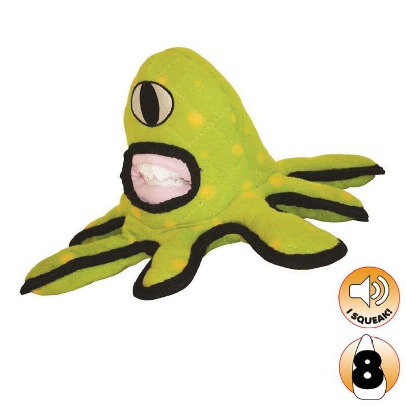 VIP Products Tuffy Cyclops Alien Toy for Dogs - Captain Kurklops (Level 8)