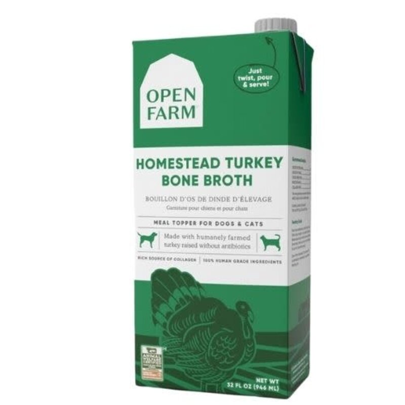 Open Farm Open Farm - Turkey Bone Broth 1L/32oz