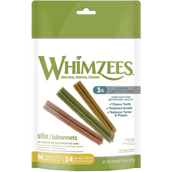 Whimzees Whimzees Stix Medium -14ct