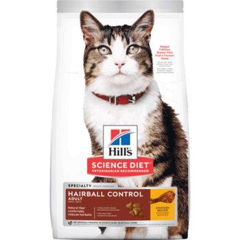 Hill's Science Diet Cat - Hairball Control 7lb