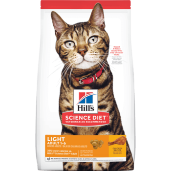 Hill's Science Diet Cat - Light Adult 1-6 7lb