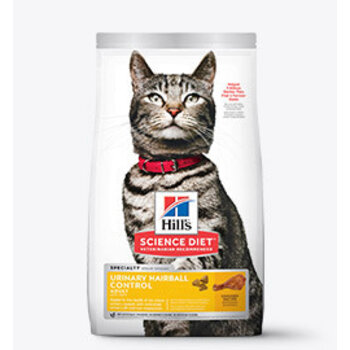 Hill's Hill's Science Diet Cat - Urinary Hairball Control 3.5lb