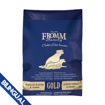 Fromm Fromm Dog Dry - Gold Reduced Activity & Senior 15lbs