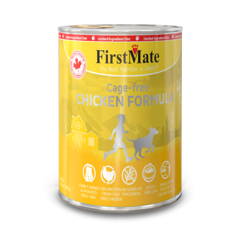 First Mate FirstMate Dog Wet - Grain-Free Limited Ingredient Chicken 12.2oz