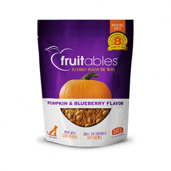 Fruitables Fruitables Dog Treats - Pumpkin & Blueberry 12oz