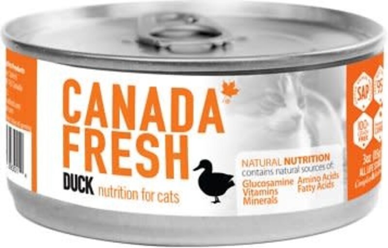 Canada Fresh Canada Fresh Cat Wet - Duck 5.5oz