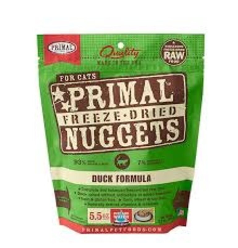 Primal Primal Cat - Freeze-Dried Nuggets Duck 5.5oz