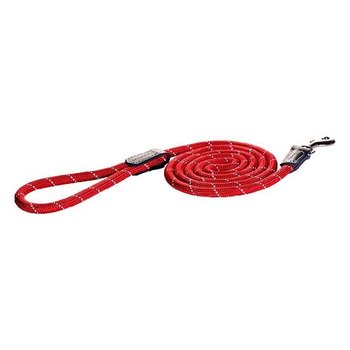 Rogz Rogz Medium Rope Classic Lead Red 6ft