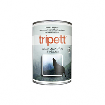 Tripett Pet Kind Dog Wet - Tripett Green Beef Tripe & Venison 13.2oz